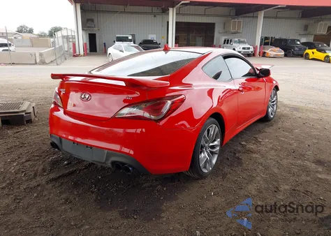2013 Hyundai Genesis 3.8 Track z USA, uszkodzony, nr VIN KMHHU6KJ8DU108439